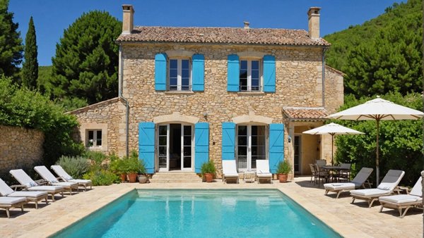 Location vacances luberon : maisons de charme avec piscine privée
