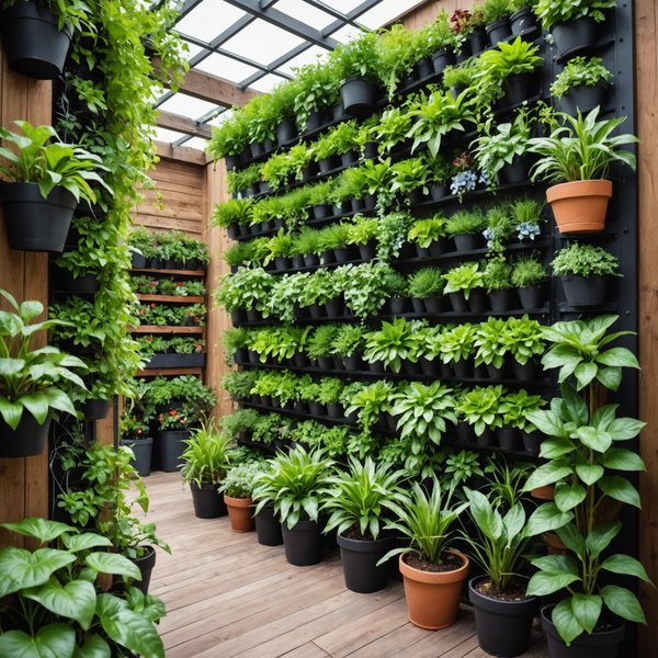 Quels sont les secrets pour réussir un jardin vertical, avec des conseils sur les plantes adaptées et les systèmes d'irrigation ?